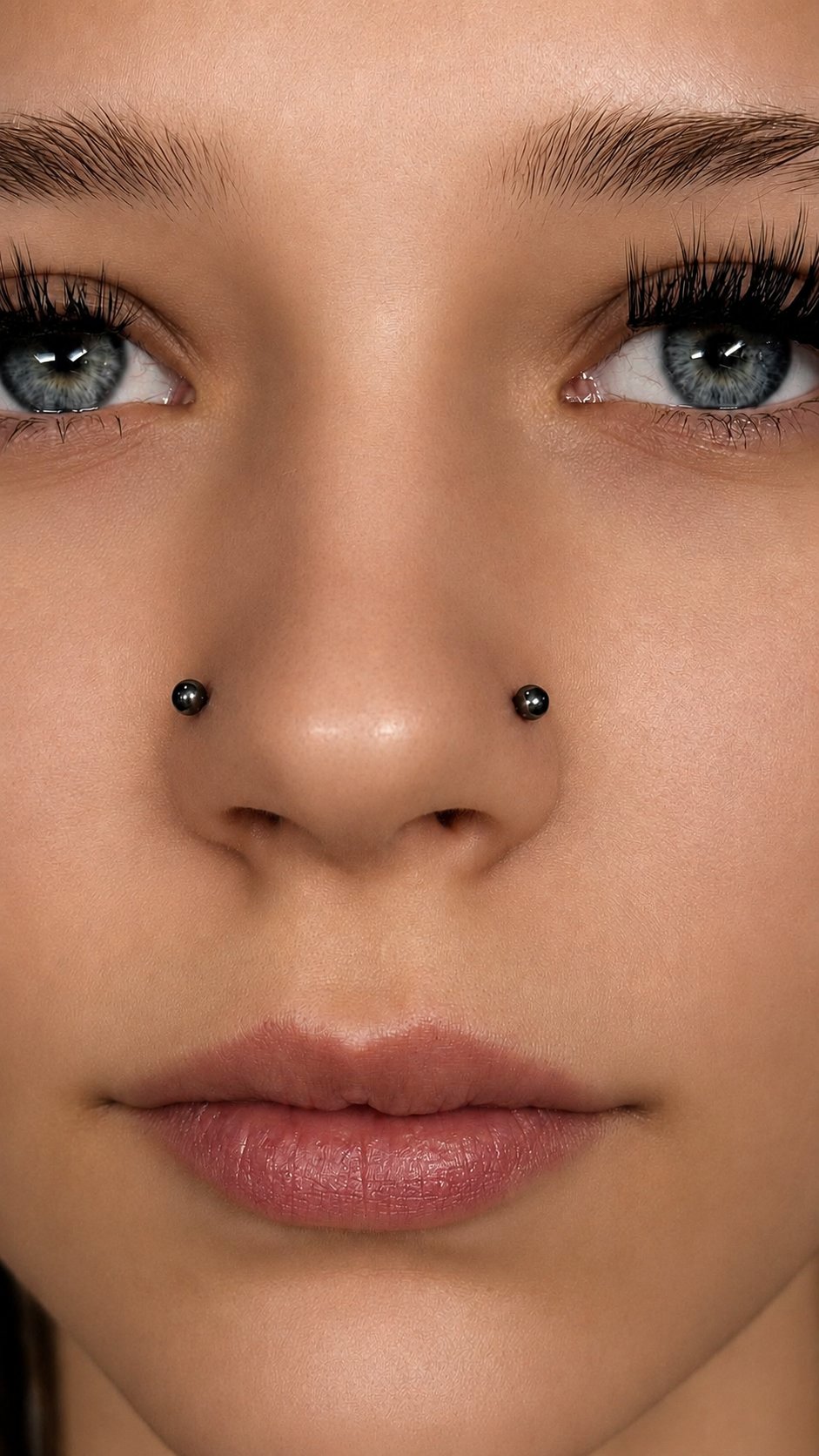 Piercing nostril — realizacja